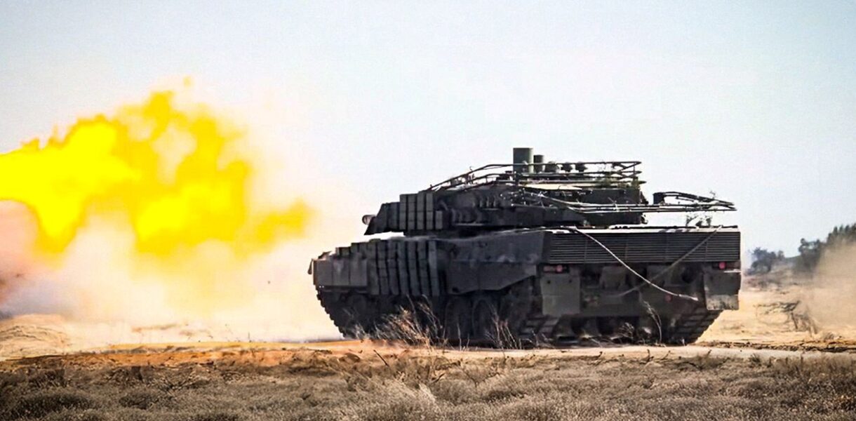 Бойові спроможності НГУ посилено танками Leopard