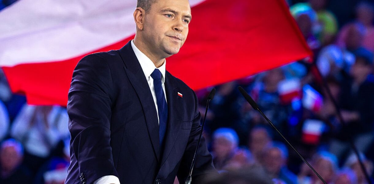 Кандидат у президенти Польщі втрапив у скандал через жест на дебатах