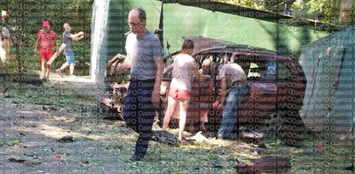 В Одесі вибухнуло авто, у якому перебував чоловік