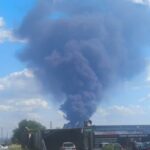 У російському місті повідомляють про пожежу в районі НПЗ