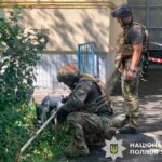 У Києві впали уламки дрона РФ