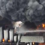 У США палає нафтопереробний завод