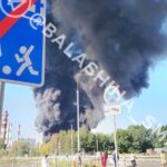 Під Москвою горить хімзавод
