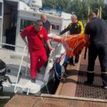 Тимчасову переправу через Дніпро організовано в Кременчуці