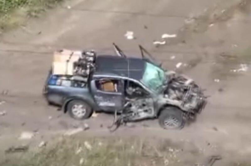 Авто журналістів 5 каналу підірвалося на магнітній міні під Покровськом
