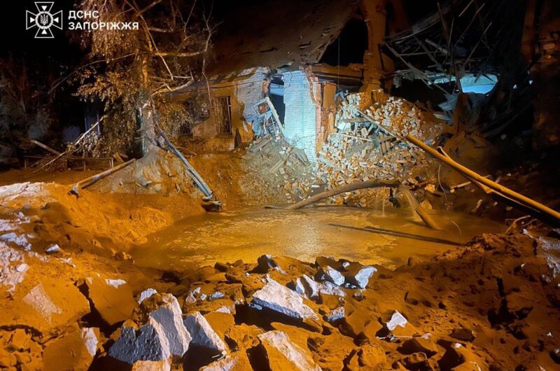 Стали відомі наслідки обстрілу Запоріжжя