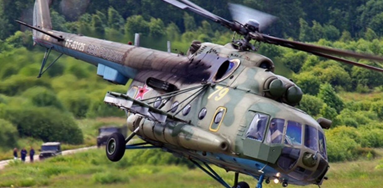ЗСУ знищили FPV-дроном російський вертоліт Мі-8