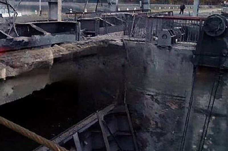 Наслідки ударів по Бєлгородській дамбі видно з космосу