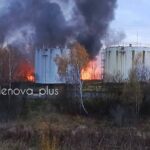 У Підмосков'ї зайнялася нафтобаза після атаки БпЛА
