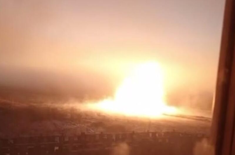 У РФ палає газопровід