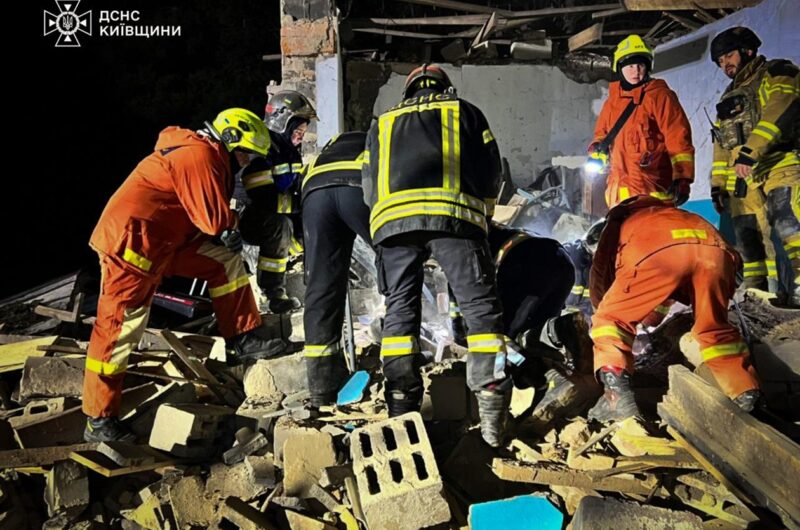 Удар по Київщині: з'явилися фото наслідків