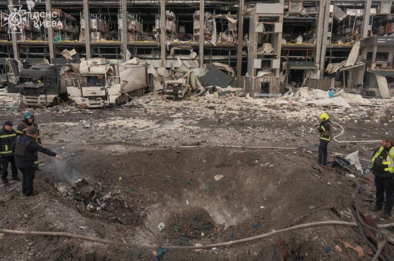 СюжетЧотири повітряні цілі: як ворог бив по Києву