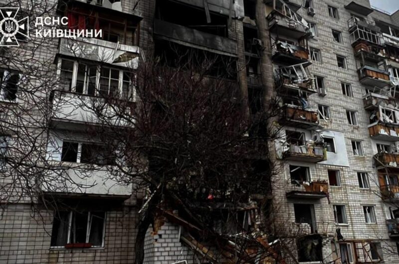 У Вишгороді показали наслідки атаки "шахедів"