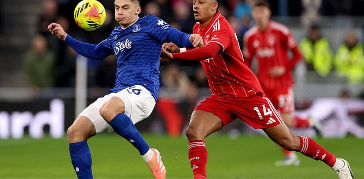 Віталій Миколенко відіграв весь матч за Евертон і отримав оцінки