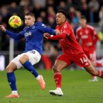 Віталій Миколенко відіграв весь матч за Евертон і отримав оцінки