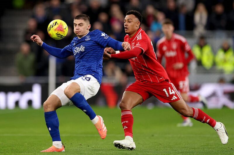 Віталій Миколенко відіграв весь матч за Евертон і отримав оцінки