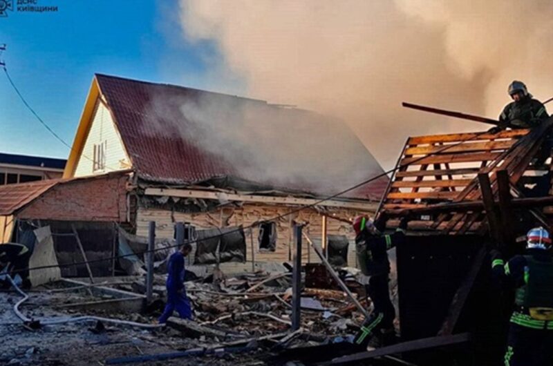 Дрони атакували Київщину: пошкоджено будинки