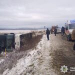 У ДТП потрапив рейсовий автобус на Прикарпатті