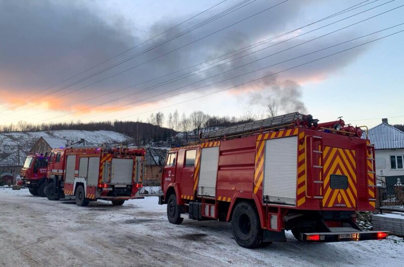 На Закарпатті спалахнула магістральна газова труба