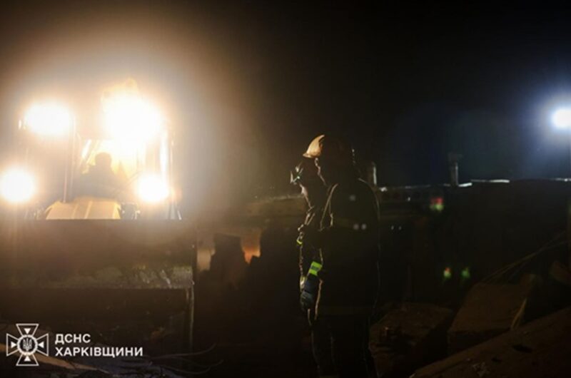 У Харкові БПЛА Молнія влучив в об'єкт інфраструктури