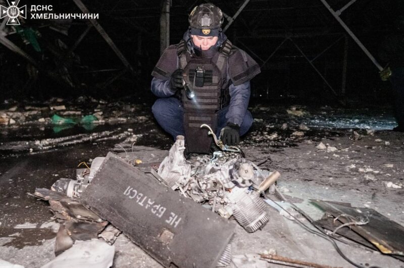 Росіяни атакували дронами Хмельниччину