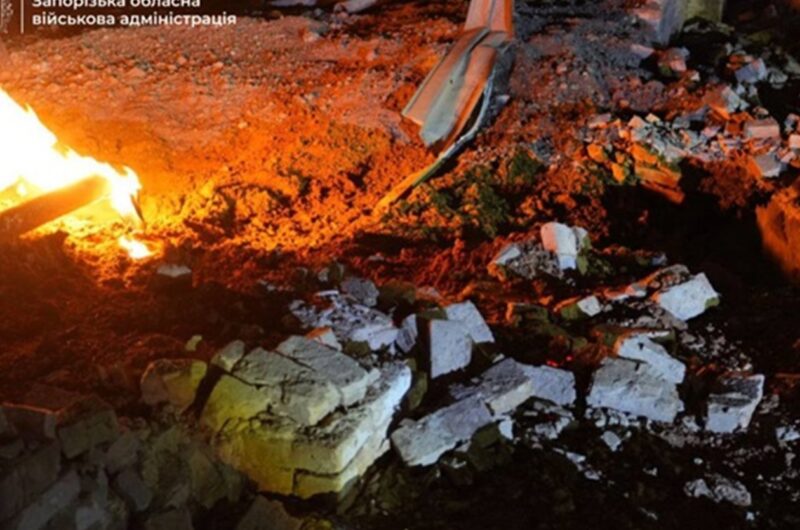 РФ атакувала житловий будинок у Запоріжжі