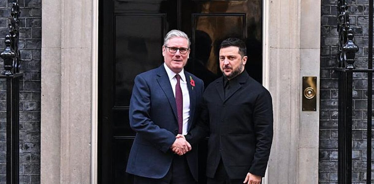 Зеленський прибув з візитом у Лондон