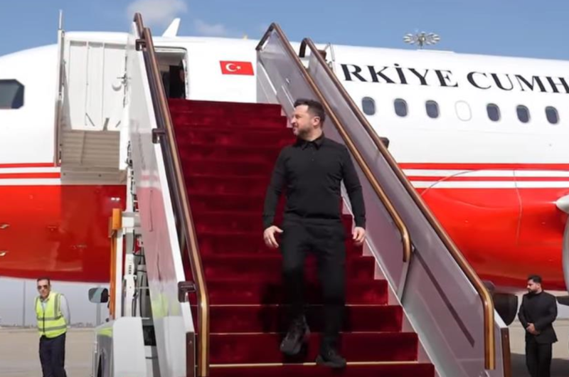 Зеленський прибув з візитом до Сирії