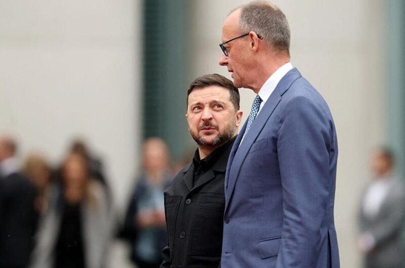 Зеленський прибув з візитом до Берліна