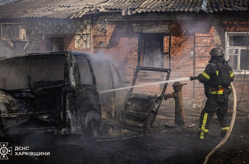 У Харкові дев’ять постраждалих через атаку дрона