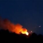 У Донецьку палає склад боєприпасів: чути вибухи