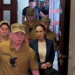 Ірину Мудру у кайданках вивели із зали суду після обрання запобіжного заходу