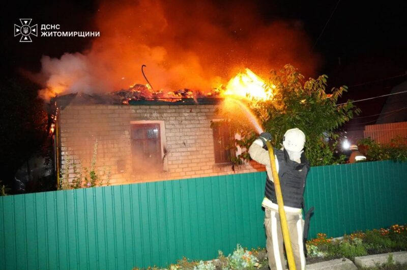 Росіяни вдарили по Житомирщині, троє постраждалих