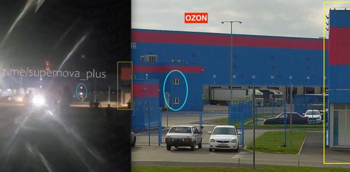 У Ставропольському краї спалахнув склад Ozon
