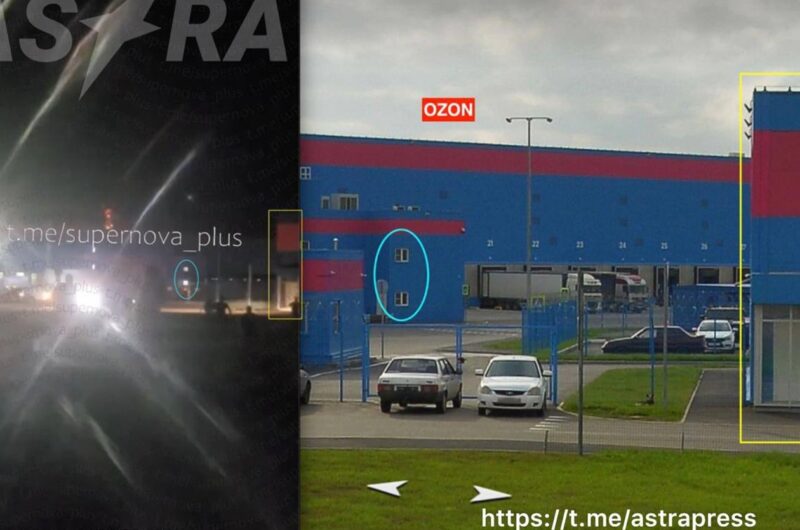 У Ставропольському краї спалахнув склад Ozon