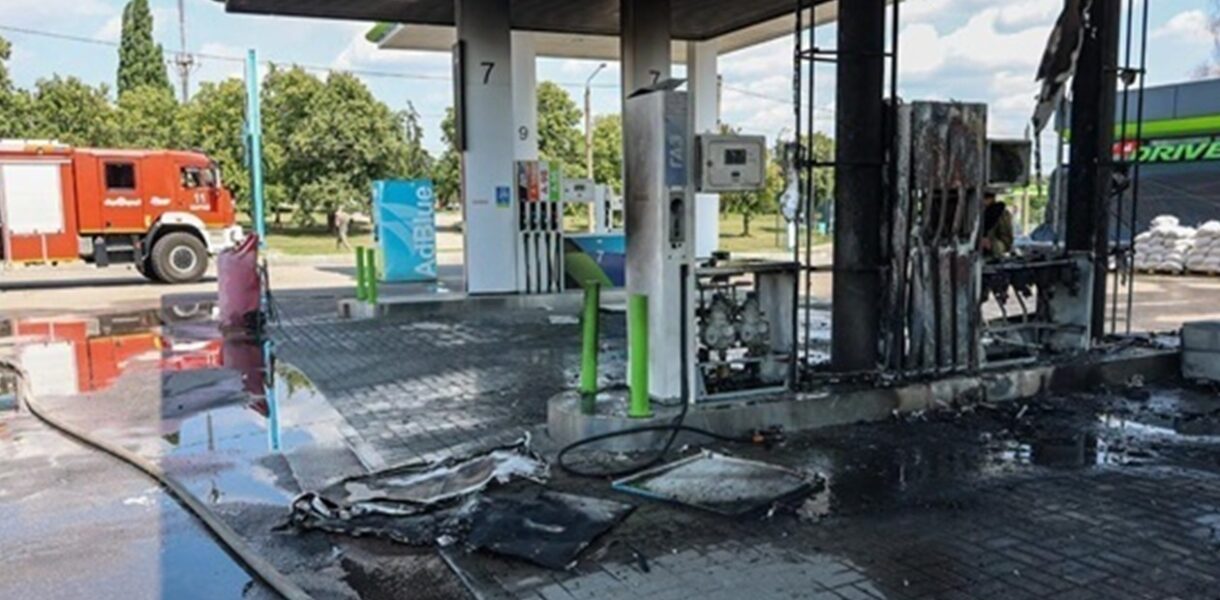 За пів року в Україні зруйновані або уражені понад 300 АЗС