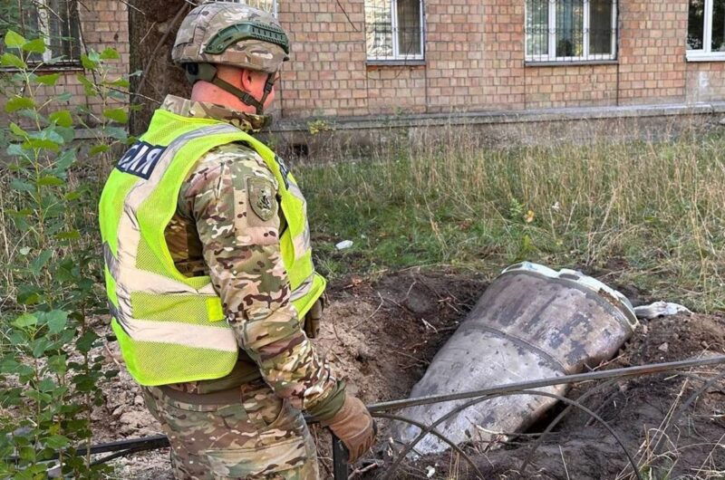У Києві знайшли нездетоновану балістику