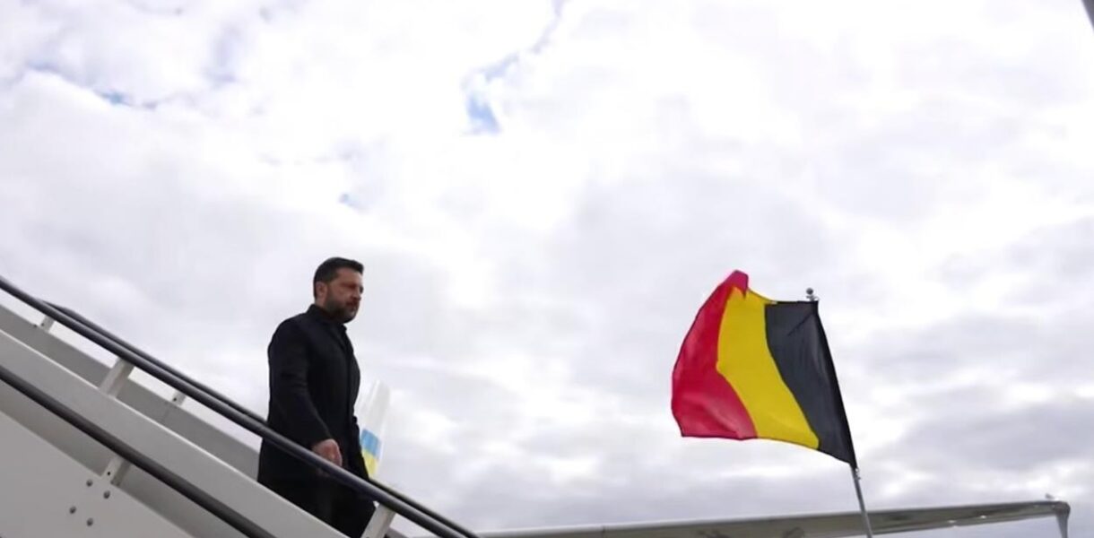 Зеленський прибув у Брюссель на засідання Євроради